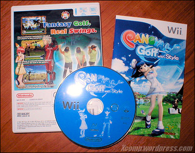 Pangya Swing Golf Wii Package